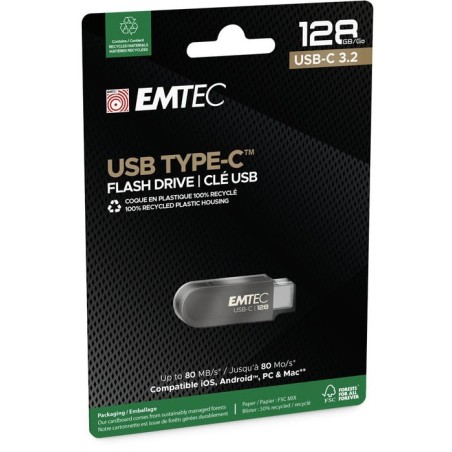 Emtec usb3.2 type-c single c280 128gb