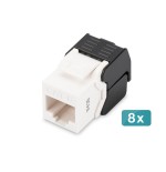 Digitus keymone jack cat6 rj45-lsa ungeschirmt 250mhz 8m