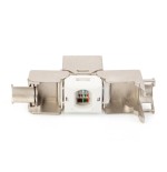 Digitus keymone jack cat6a rj45-lsa geschirmt 500mhz 4m
