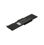 2-power batería 11.55v 6000mah para dell precision 3520 cbp3891a