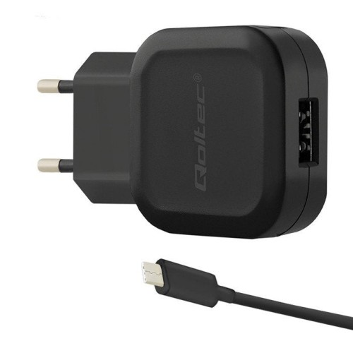 Qoltec cargador 12w 5v 2.4a usb  + cable usb tipo c