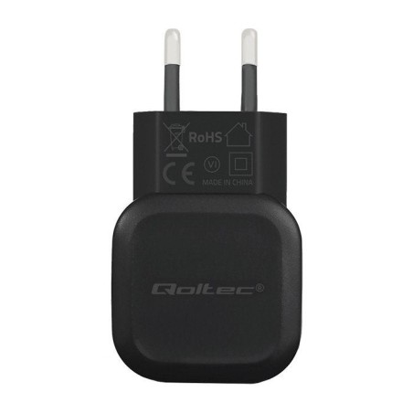 Qoltec cargador 12w 5v 2.4a usb  + cable usb tipo c