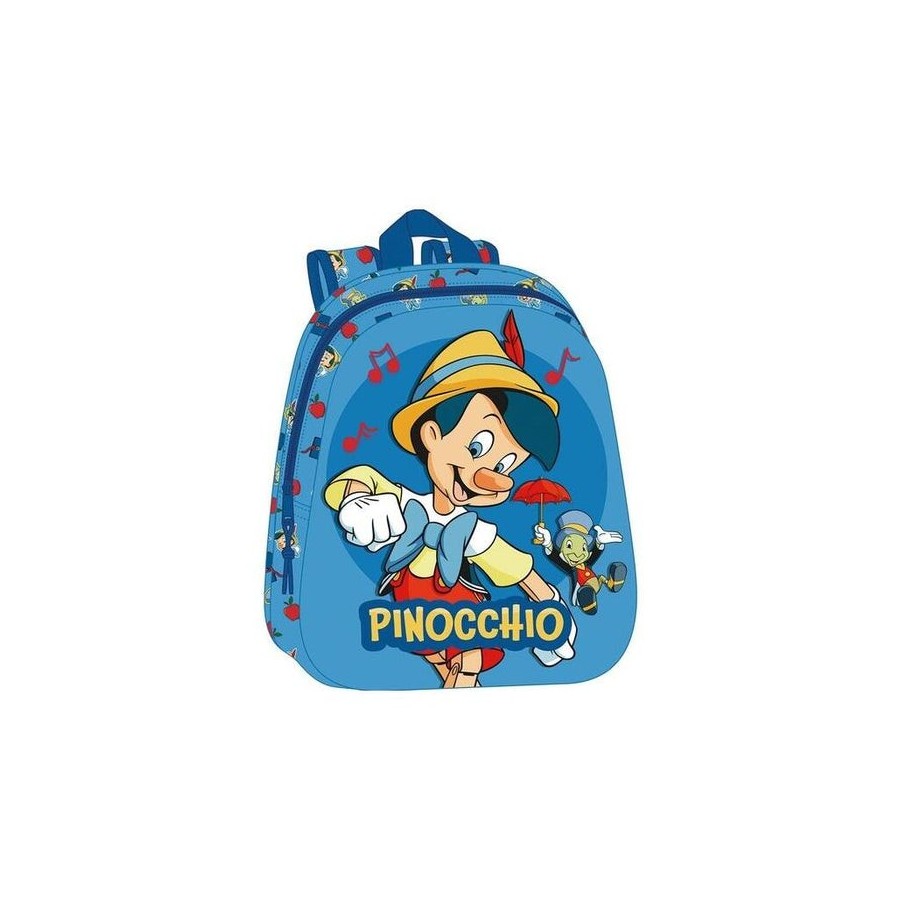 Mochila 3d pinocchio