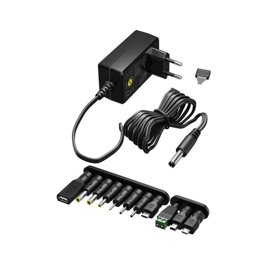 Goobay universal power supply 3 v - 12 v, max. 18 w