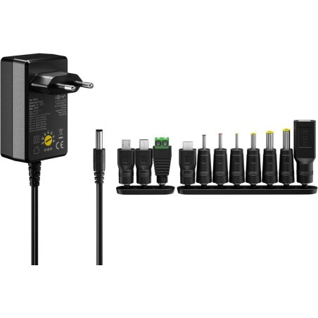 Goobay universal power supply 3 v - 12 v, max. 3.6 w
