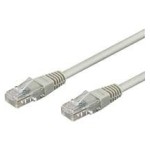 Goobay 68439 cat 6 patch cable, u utp, grey, 1m