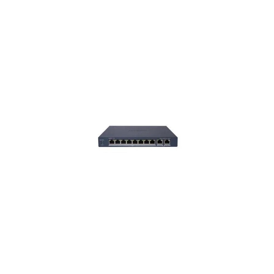 Switch 8 puertos poe gigabit  + 2 rj45 gigabit smart