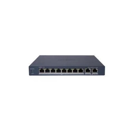 Switch 8 puertos poe gigabit  + 2 rj45 gigabit smart