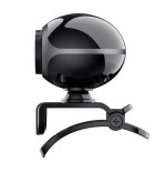 Trust webcam con microfono exis  usb2.0 con pinza ajustable negra / plata