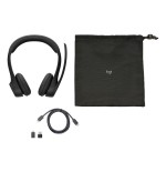 Auriculares logitech zone 305  inalámbrico diadema car/home office negro