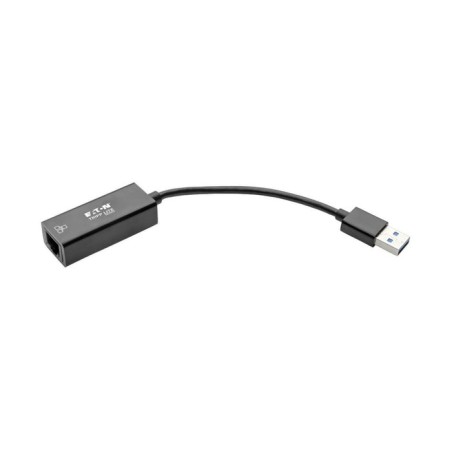 Tripp lite u336-000-r adaptador de red nic usb 3.0 a gigabit ethernet, 10mbps / 100mbps / 1000mbps, negro