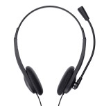 Auriculares trust primo chat con micrófono jack 3.5 negros