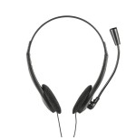 Auriculares trust primo chat con micrófono jack 3.5 negros