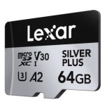 Lexar professional silver plus microsdxc uhs-i card 64 gb