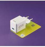 Hama cargador red eléctrica blanco usb-c 45w carga rápida