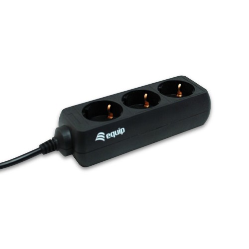 Equip regleta 3 tomas especial sais conector iec macho 1.1m