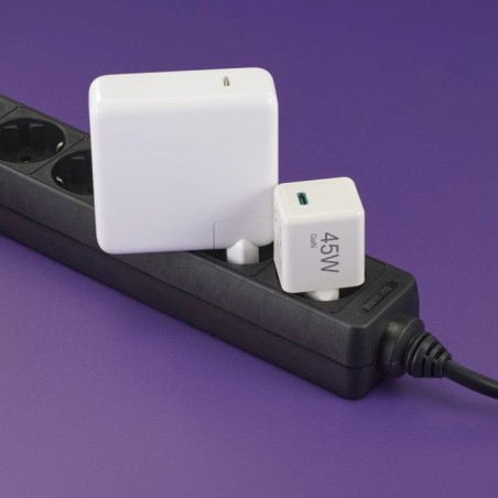 Hama cargador red eléctrica blanco usb-c 45w carga rápida