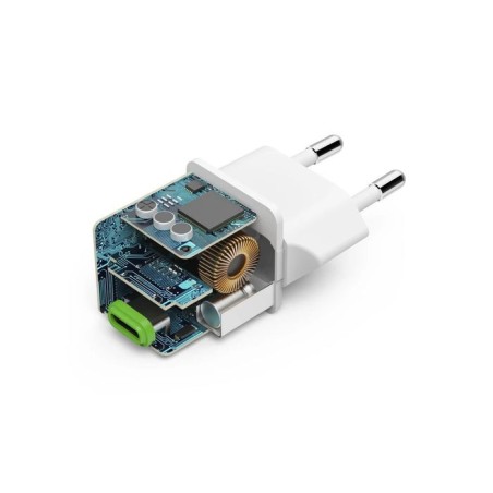 Hama cargador red eléctrica blanco usb-c 20w carga rápida
