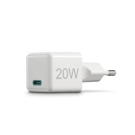 Hama cargador red eléctrica blanco usb-c 20w carga rápida