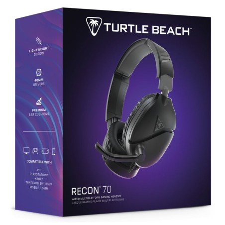Auriculares turtle beach tbs-5001-05 para gaming negro