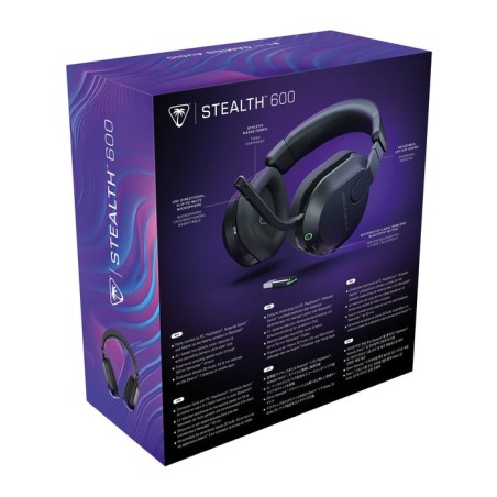 Auriculares turtle beach stealth 600 gen 3  bluetooth negro