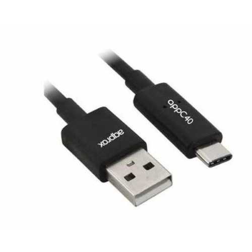 Approx cable usb 2.0 a usb tipo c 1m negro appc39