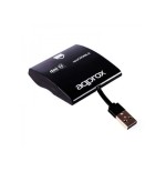 Lector de tarjetas externo approx dni electronico (dnie) appcrdnilb negro