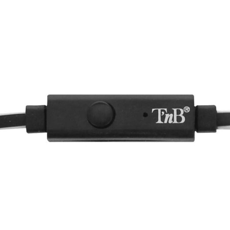 Tnb auriculares con cable be color jack negro