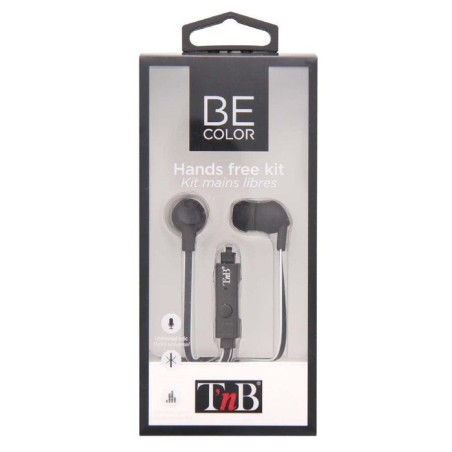 Tnb auriculares con cable be color jack negro