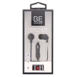Tnb auriculares con cable be color jack negro