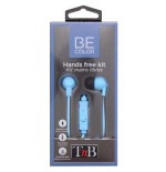 Tnb auriculares con cable be color jack azul