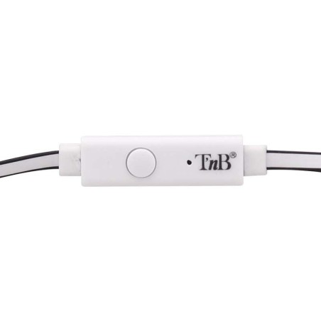 Tnb auriculares con cable be color jack blanco