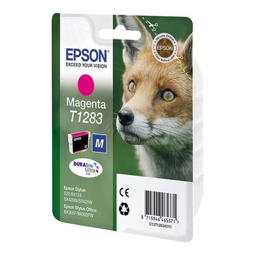 Tinta original epson t1283 magenta c13t12834011 3.5ml
