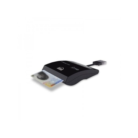 Lector de tarjetas externo approx dni electronico (dnie) appcrdnilb negro