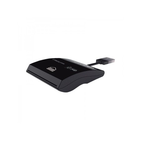 Lector de tarjetas externo approx dni electronico (dnie) appcrdnilb negro