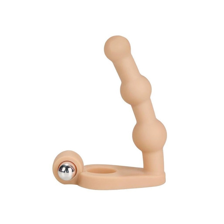 Estimulador anal the ultra soft bead 6 con vibración natural