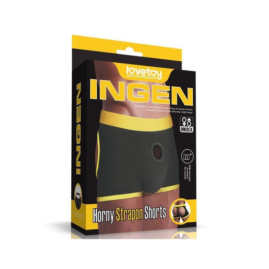 Calconcillo/boxer shorts horny strapon talla m/l unisex