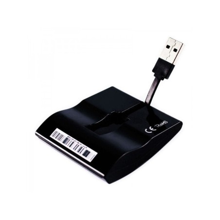 Lector de tarjetas externo approx dni electronico (dnie) appcrdnilb negro