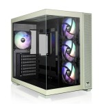 Caja pc thermaltake view 380 tg argb verde claro, vidrio templado x 2 ca-1z2-00mewn-00