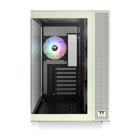 Caja pc thermaltake view 380 tg argb verde claro, vidrio templado x 2 ca-1z2-00mewn-00
