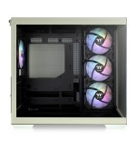 Caja pc thermaltake view 380 tg argb verde claro, vidrio templado x 2 ca-1z2-00mewn-00