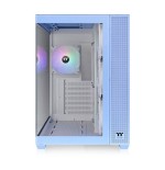 Caja pc thermaltake view 380 tg argb,  azul claro, vidrio templado x 2 ca-1z2-00mfwn-00