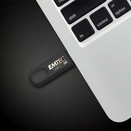 Emtec c280 unidad flash usb 32 gb usb tipo c 3.2 gen 1 (3.1 gen 1) negro