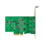 Inline® quad gigabit network card, 4x rj45 2.5gb/s, pcie x4, incl. lp bracket