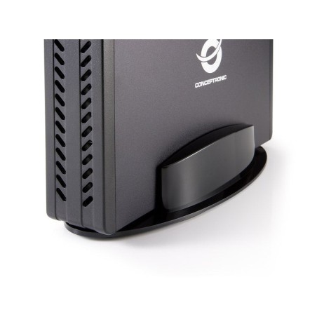 Conceptronic caja externa 3.5" , sata, aluminio, usb2.0,  max transf 480mbps