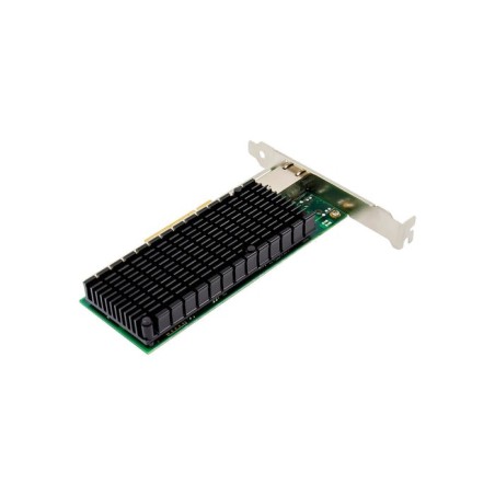 Inline® 10-gigabit network card, 1x rj45 10gb/s, pcie x8, incl. lp bracket