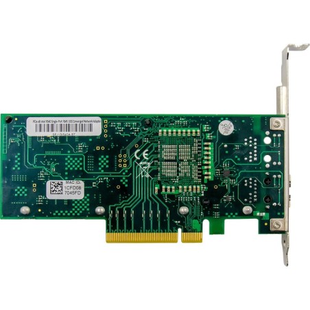 Inline® 10-gigabit network card, 1x rj45 10gb/s, pcie x8, incl. lp bracket