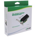 Inline® 10-gigabit network card, 1x rj45 10gb/s, pcie x8, incl. lp bracket