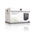 Conceptronic caja externa 3.5" , sata, aluminio, usb2.0,  max transf 480mbps