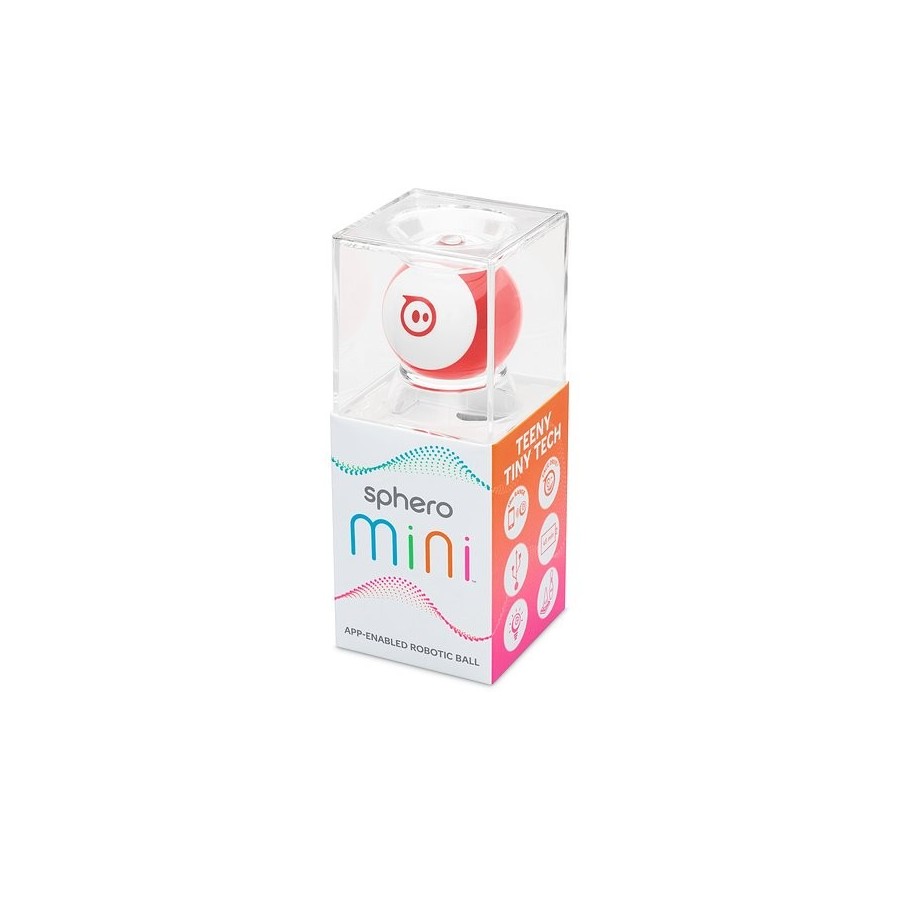 Robot sphero mini bola robotica interactiva rojo